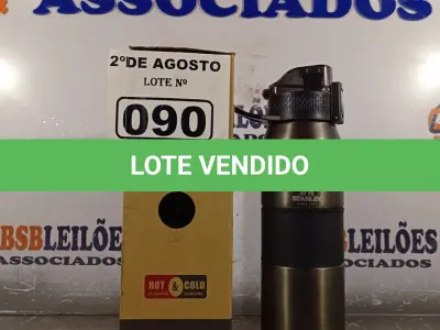 LOTE 090 - 01 GARRAFA HOT/COLD DIWANGKIN 680ML. (NO ESTADO) ATENÇÃO! FAZER A VISITAÇÃO ANTES DE ARREMATAR, NÃO SABEMOS SE FUNCIONA. LEILÃO NÃO TEM GARANTIA E NEM DEVOLUÇÃO, SUJEITO A POSSÍVEIS AVARIAS VISÍVEIS/OCULTAS E/OU AUSÊNCIA DE COMPONENTES.