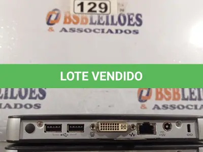 LOTE 129 - 02 TERMINAIS MINI PC WYSE. (NO ESTADO) ATENÇÃO! FAZER A VISITAÇÃO ANTES DE ARREMATAR, NÃO SABEMOS SE FUNCIONA. LEILÃO NÃO TEM GARANTIA E NEM DEVOLUÇÃO, SUJEITO A POSSÍVEIS AVARIAS VISÍVEIS/OCULTAS E/OU AUSÊNCIA DE COMPONENTES.