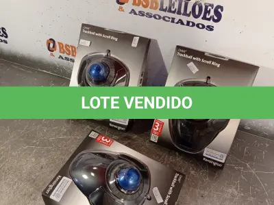 LOTE 191 - 03 TRACKBALL USB. (NO ESTADO) ATENÇÃO! FAZER A VISITAÇÃO ANTES DE ARREMATAR, NÃO SABEMOS SE FUNCIONA. LEILÃO NÃO TEM GARANTIA E NEM DEVOLUÇÃO, SUJEITO A POSSÍVEIS AVARIAS VISÍVEIS/OCULTAS E/OU AUSÊNCIA DE COMPONENTES.