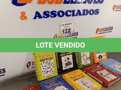 LOTE 122 - 01 COLEÇÃO DE LIVROS DIÁRIO DE 01 BANANA. (NO ESTADO) ATENÇÃO! FAZER A VISITAÇÃO ANTES DE ARREMATAR, NÃO SABEMOS SE FUNCIONA. LEILÃO NÃO TEM GARANTIA E NEM DEVOLUÇÃO, SUJEITO A POSSÍVEIS AVARIAS VISÍVEIS/OCULTAS E/OU AUSÊNCIA DE COMPONENTES.