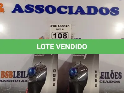 LOTE 108 - 02 TRACKBALL USB. (NO ESTADO) ATENÇÃO! FAZER A VISITAÇÃO ANTES DE ARREMATAR, NÃO SABEMOS SE FUNCIONA. LEILÃO NÃO TEM GARANTIA E NEM DEVOLUÇÃO, SUJEITO A POSSÍVEIS AVARIAS VISÍVEIS/OCULTAS E/OU AUSÊNCIA DE COMPONENTES.