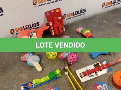 LOTE 292 - 01 LOTE COM VÁRIOS BRINQUEDOS PARA PET. (NOVO) (NO ESTADO) ATENÇÃO! FAZER A VISITAÇÃO ANTES DE ARREMATAR, NÃO SABEMOS SE FUNCIONA. LEILÃO NÃO TEM GARANTIA E NEM DEVOLUÇÃO, SUJEITO A POSSÍVEIS AVARIAS VISÍVEIS/OCULTAS E/OU AUSÊNCIA DE COMPONENTES.