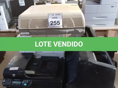 LOTE 255 - 01 CONTADORA DE MOEDAS AUTOMÁTICA, IMPRESSORAS E 01 CENTRAL DE ALARME. (NO ESTADO) ATENÇÃO! FAZER A VISITAÇÃO ANTES DE ARREMATAR, NÃO SABEMOS SE FUNCIONA. LEILÃO NÃO TEM GARANTIA E NEM DEVOLUÇÃO, SUJEITO A POSSÍVEIS AVARIAS VISÍVEIS/OCULTAS E/OU AUSÊNCIA DE COMPONENTES.