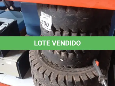 LOTE 300 - 05 PNEUS DIVERSOS. (NO ESTADO) ATENÇÃO! FAZER A VISITAÇÃO ANTES DE ARREMATAR, NÃO SABEMOS SE FUNCIONA. LEILÃO NÃO TEM GARANTIA E NEM DEVOLUÇÃO, SUJEITO A POSSÍVEIS AVARIAS VISÍVEIS/OCULTAS E/OU AUSÊNCIA DE COMPONENTES.