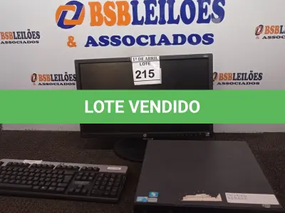 LOTE 215 - 01 CPU LENOVO E 01 MONITOR COM TECLADO. (NO ESTADO) ATENÇÃO! FAZER A VISITAÇÃO ANTES DE ARREMATAR, NÃO SABEMOS SE FUNCIONA. LEILÃO NÃO TEM GARANTIA E NEM DEVOLUÇÃO, SUJEITO A POSSÍVEIS AVARIAS VISÍVEIS/OCULTAS E/OU AUSÊNCIA DE COMPONENTES.