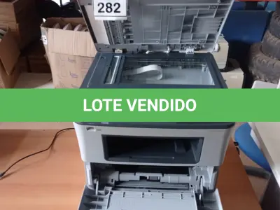 LOTE 282 - 01 IMPRESSORA SAMSUNG SCX5835NX. (NO ESTADO) ATENÇÃO! FAZER A VISITAÇÃO ANTES DE ARREMATAR, NÃO SABEMOS SE FUNCIONA. LEILÃO NÃO TEM GARANTIA E NEM DEVOLUÇÃO, SUJEITO A POSSÍVEIS AVARIAS VISÍVEIS/OCULTAS E/OU AUSÊNCIA DE COMPONENTES.