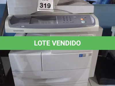 LOTE 319 - 01 IMPRESSORA SAMSUNG MULTIXPRESS 6555NX. (NO ESTADO) ATENÇÃO! FAZER A VISITAÇÃO ANTES DE ARREMATAR, NÃO SABEMOS SE FUNCIONA. LEILÃO NÃO TEM GARANTIA E NEM DEVOLUÇÃO, SUJEITO A POSSÍVEIS AVARIAS VISÍVEIS/OCULTAS E/OU AUSÊNCIA DE COMPONENTES.