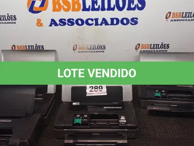 LOTE 289 - 06 IMPRESSORAS HP OFFICEJET100. (NO ESTADO) ATENÇÃO! FAZER A VISITAÇÃO ANTES DE ARREMATAR, NÃO SABEMOS SE FUNCIONA. LEILÃO NÃO TEM GARANTIA E NEM DEVOLUÇÃO, SUJEITO A POSSÍVEIS AVARIAS VISÍVEIS/OCULTAS E/OU AUSÊNCIA DE COMPONENTES.