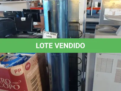 LOTE 222 - 01 BEBEDOURO TIPO GARRAFÃO ESMALTEC. (NO ESTADO) ATENÇÃO! FAZER A VISITAÇÃO ANTES DE ARREMATAR, NÃO SABEMOS SE FUNCIONA. LEILÃO NÃO TEM GARANTIA E NEM DEVOLUÇÃO, SUJEITO A POSSÍVEIS AVARIAS VISÍVEIS/OCULTAS E/OU AUSÊNCIA DE COMPONENTES.
