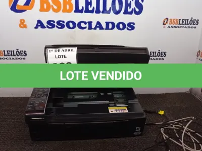 LOTE 328 - 01 IMPRESSORA EPSON TX410. (NO ESTADO) ATENÇÃO! FAZER A VISITAÇÃO ANTES DE ARREMATAR, NÃO SABEMOS SE FUNCIONA. LEILÃO NÃO TEM GARANTIA E NEM DEVOLUÇÃO, SUJEITO A POSSÍVEIS AVARIAS VISÍVEIS/OCULTAS E/OU AUSÊNCIA DE COMPONENTES.