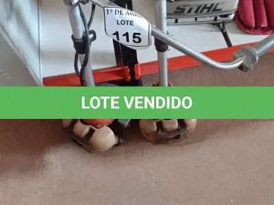 LOTE 115 - 02 ROÇADEIRAS A GASOLINA COM AVARIAS. (NO ESTADO) ATENÇÃO! FAZER A VISITAÇÃO ANTES DE ARREMATAR, NÃO SABEMOS SE FUNCIONA. LEILÃO NÃO TEM GARANTIA E NEM DEVOLUÇÃO, SUJEITO A POSSÍVEIS AVARIAS VISÍVEIS/OCULTAS E/OU AUSÊNCIA DE COMPONENTES.