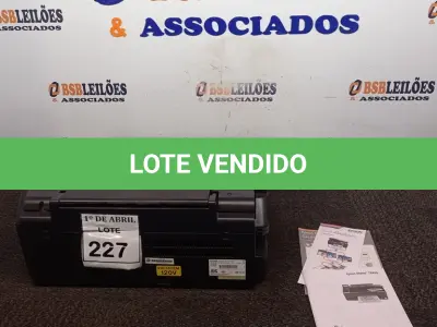 LOTE 227 - 01 IMPRESSORA EPSON TX410. (NO ESTADO) ATENÇÃO! FAZER A VISITAÇÃO ANTES DE ARREMATAR, NÃO SABEMOS SE FUNCIONA. LEILÃO NÃO TEM GARANTIA E NEM DEVOLUÇÃO, SUJEITO A POSSÍVEIS AVARIAS VISÍVEIS/OCULTAS E/OU AUSÊNCIA DE COMPONENTES.