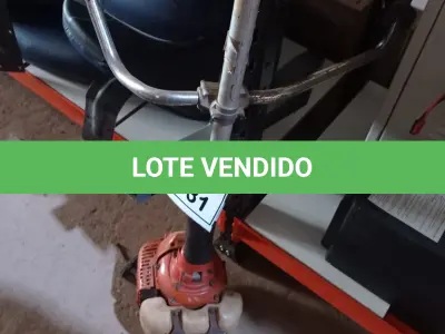 LOTE 331 - 01 ROÇADEIRA A GASOLINA COM AVARIAS. (NO ESTADO) ATENÇÃO! FAZER A VISITAÇÃO ANTES DE ARREMATAR, NÃO SABEMOS SE FUNCIONA. LEILÃO NÃO TEM GARANTIA E NEM DEVOLUÇÃO, SUJEITO A POSSÍVEIS AVARIAS VISÍVEIS/OCULTAS E/OU AUSÊNCIA DE COMPONENTES.