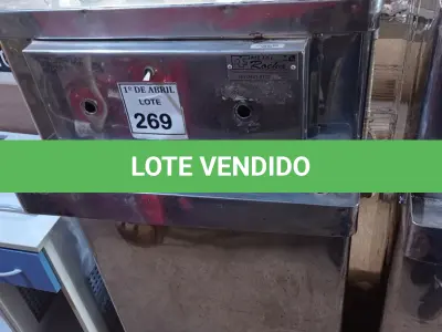 LOTE 269 - 01 SUQUEIRA EM INOX (NO ESTADO) ATENÇÃO! FAZER A VISITAÇÃO ANTES DE ARREMATAR, NÃO SABEMOS SE FUNCIONA. LEILÃO NÃO TEM GARANTIA E NEM DEVOLUÇÃO, SUJEITO A POSSÍVEIS AVARIAS VISÍVEIS/OCULTAS E/OU AUSÊNCIA DE COMPONENTES.