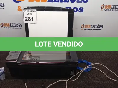 LOTE 281 - 01 IMPRESSORA EPSON TX410. (NO ESTADO) ATENÇÃO! FAZER A VISITAÇÃO ANTES DE ARREMATAR, NÃO SABEMOS SE FUNCIONA. LEILÃO NÃO TEM GARANTIA E NEM DEVOLUÇÃO, SUJEITO A POSSÍVEIS AVARIAS VISÍVEIS/OCULTAS E/OU AUSÊNCIA DE COMPONENTES.
