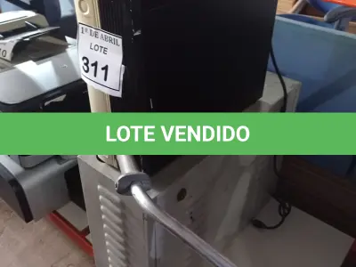 LOTE 311 - 01 BANCO PARA BATERIAS E 01 NOBREAK. (NO ESTADO) ATENÇÃO! FAZER A VISITAÇÃO ANTES DE ARREMATAR, NÃO SABEMOS SE FUNCIONA. LEILÃO NÃO TEM GARANTIA E NEM DEVOLUÇÃO, SUJEITO A POSSÍVEIS AVARIAS VISÍVEIS/OCULTAS E/OU AUSÊNCIA DE COMPONENTES.