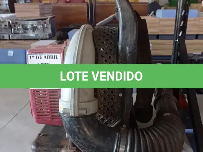 LOTE 329 - 01 SOPRADOR DE FOLHAS A GASOLINA. (NO ESTADO) ATENÇÃO! FAZER A VISITAÇÃO ANTES DE ARREMATAR, NÃO SABEMOS SE FUNCIONA. LEILÃO NÃO TEM GARANTIA E NEM DEVOLUÇÃO, SUJEITO A POSSÍVEIS AVARIAS VISÍVEIS/OCULTAS E/OU AUSÊNCIA DE COMPONENTES.