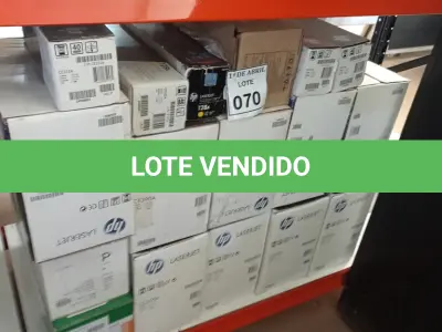 LOTE 070 - 01 LOTE COM TONNER’S DIVERSOS. (NO ESTADO) ATENÇÃO! FAZER A VISITAÇÃO ANTES DE ARREMATAR, NÃO SABEMOS SE FUNCIONA. LEILÃO NÃO TEM GARANTIA E NEM DEVOLUÇÃO, SUJEITO A POSSÍVEIS AVARIAS VISÍVEIS/OCULTAS E/OU AUSÊNCIA DE COMPONENTES.