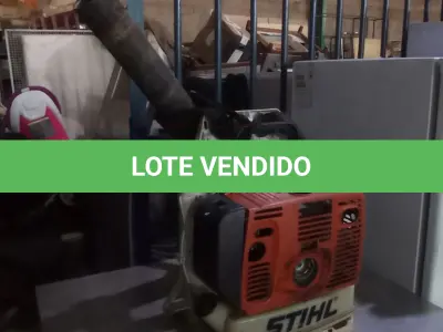 LOTE 345 - 01 SOPRADOR DE FOLHAS COSTAL A GASOLINA STIHL. (NO ESTADO) ATENÇÃO! FAZER A VISITAÇÃO ANTES DE ARREMATAR, NÃO SABEMOS SE FUNCIONA. LEILÃO NÃO TEM GARANTIA E NEM DEVOLUÇÃO, SUJEITO A POSSÍVEIS AVARIAS VISÍVEIS/OCULTAS E/OU AUSÊNCIA DE COMPONENTES.