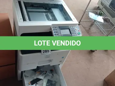 LOTE 285 - 01 IMPRESSORA KYOCERA (NO ESTADO) ATENÇÃO! FAZER A VISITAÇÃO ANTES DE ARREMATAR, NÃO SABEMOS SE FUNCIONA. LEILÃO NÃO TEM GARANTIA E NEM DEVOLUÇÃO, SUJEITO A POSSÍVEIS AVARIAS VISÍVEIS/OCULTAS E/OU AUSÊNCIA DE COMPONENTES.