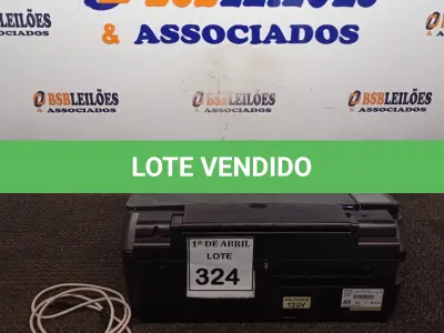 LOTE 324 - 01 IMPRESSORA EPSON TX410. (NO ESTADO) ATENÇÃO! FAZER A VISITAÇÃO ANTES DE ARREMATAR, NÃO SABEMOS SE FUNCIONA. LEILÃO NÃO TEM GARANTIA E NEM DEVOLUÇÃO, SUJEITO A POSSÍVEIS AVARIAS VISÍVEIS/OCULTAS E/OU AUSÊNCIA DE COMPONENTES.