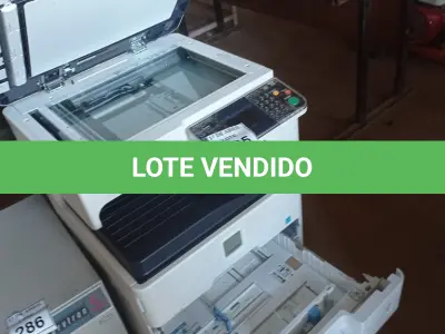LOTE 235 - 01 IMPRESSORA KYOCERA. (NO ESTADO) ATENÇÃO! FAZER A VISITAÇÃO ANTES DE ARREMATAR, NÃO SABEMOS SE FUNCIONA. LEILÃO NÃO TEM GARANTIA E NEM DEVOLUÇÃO, SUJEITO A POSSÍVEIS AVARIAS VISÍVEIS/OCULTAS E/OU AUSÊNCIA DE COMPONENTES.