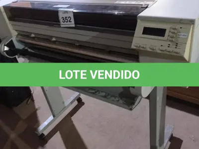 LOTE 352 - 01 IMPRESSORA PLOTTER HP DESINJET6500. (NO ESTADO) ATENÇÃO! FAZER A VISITAÇÃO ANTES DE ARREMATAR, NÃO SABEMOS SE FUNCIONA. LEILÃO NÃO TEM GARANTIA E NEM DEVOLUÇÃO, SUJEITO A POSSÍVEIS AVARIAS VISÍVEIS/OCULTAS E/OU AUSÊNCIA DE COMPONENTES.