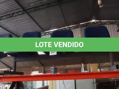 LOTE 341 - 01 LONGARINA 03 LUGARES. (NO ESTADO) ATENÇÃO! FAZER A VISITAÇÃO ANTES DE ARREMATAR, NÃO SABEMOS SE FUNCIONA. LEILÃO NÃO TEM GARANTIA E NEM DEVOLUÇÃO, SUJEITO A POSSÍVEIS AVARIAS VISÍVEIS/OCULTAS E/OU AUSÊNCIA DE COMPONENTES.