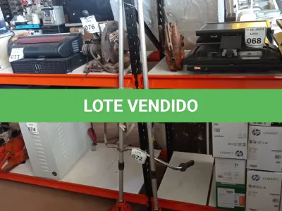LOTE 072 - 02 ROÇADEIRAS A GASOLINA COM AVARIAS. (NO ESTADO) ATENÇÃO! FAZER A VISITAÇÃO ANTES DE ARREMATAR, NÃO SABEMOS SE FUNCIONA. LEILÃO NÃO TEM GARANTIA E NEM DEVOLUÇÃO, SUJEITO A POSSÍVEIS AVARIAS VISÍVEIS/OCULTAS E/OU AUSÊNCIA DE COMPONENTES.