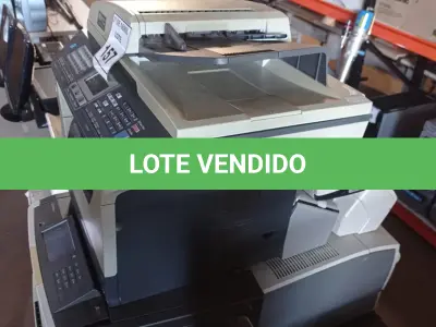 LOTE 157 - 01 LOTE COM IMPRESSORAS E SCANNER’S DIVERSOS. (NO ESTADO) ATENÇÃO! FAZER A VISITAÇÃO ANTES DE ARREMATAR, NÃO SABEMOS SE FUNCIONA. LEILÃO NÃO TEM GARANTIA E NEM DEVOLUÇÃO, SUJEITO A POSSÍVEIS AVARIAS VISÍVEIS/OCULTAS E/OU AUSÊNCIA DE COMPONENTES.