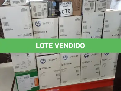 LOTE 070 - 01 LOTE COM TONNER’S DIVERSOS. (NO ESTADO) ATENÇÃO! FAZER A VISITAÇÃO ANTES DE ARREMATAR, NÃO SABEMOS SE FUNCIONA. LEILÃO NÃO TEM GARANTIA E NEM DEVOLUÇÃO, SUJEITO A POSSÍVEIS AVARIAS VISÍVEIS/OCULTAS E/OU AUSÊNCIA DE COMPONENTES.