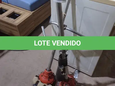 LOTE 348 - 02 ROÇADEIRAS A GASOLINA COM AVARIAS. (NO ESTADO) ATENÇÃO! FAZER A VISITAÇÃO ANTES DE ARREMATAR, NÃO SABEMOS SE FUNCIONA. LEILÃO NÃO TEM GARANTIA E NEM DEVOLUÇÃO, SUJEITO A POSSÍVEIS AVARIAS VISÍVEIS/OCULTAS E/OU AUSÊNCIA DE COMPONENTES.