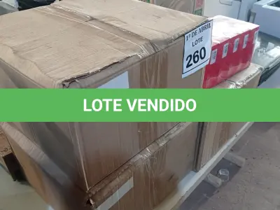 LOTE 260 - 01 LOTE COM COLCHETES E BOBINAS DE ETIQUETAS. (NO ESTADO) ATENÇÃO! FAZER A VISITAÇÃO ANTES DE ARREMATAR, NÃO SABEMOS SE FUNCIONA. LEILÃO NÃO TEM GARANTIA E NEM DEVOLUÇÃO, SUJEITO A POSSÍVEIS AVARIAS VISÍVEIS/OCULTAS E/OU AUSÊNCIA DE COMPONENTES.
