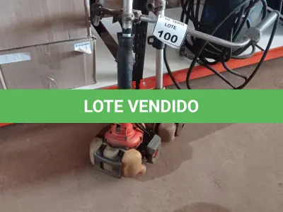 LOTE 100 - 02 ROÇADEIRAS A GASOLINA COM AVARIAS. (NO ESTADO) ATENÇÃO! FAZER A VISITAÇÃO ANTES DE ARREMATAR, NÃO SABEMOS SE FUNCIONA. LEILÃO NÃO TEM GARANTIA E NEM DEVOLUÇÃO, SUJEITO A POSSÍVEIS AVARIAS VISÍVEIS/OCULTAS E/OU AUSÊNCIA DE COMPONENTES.