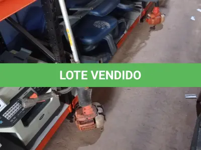 LOTE 321 - 01 ROÇADEIRA A GASOLINA COM AVARIAS. (NO ESTADO) ATENÇÃO! FAZER A VISITAÇÃO ANTES DE ARREMATAR, NÃO SABEMOS SE FUNCIONA. LEILÃO NÃO TEM GARANTIA E NEM DEVOLUÇÃO, SUJEITO A POSSÍVEIS AVARIAS VISÍVEIS/OCULTAS E/OU AUSÊNCIA DE COMPONENTES.