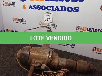 LOTE 073 - 01 FURADEIRA INDUSTRIAL. (NO ESTADO) ATENÇÃO! FAZER A VISITAÇÃO ANTES DE ARREMATAR, NÃO SABEMOS SE FUNCIONA. LEILÃO NÃO TEM GARANTIA E NEM DEVOLUÇÃO, SUJEITO A POSSÍVEIS AVARIAS VISÍVEIS/OCULTAS E/OU AUSÊNCIA DE COMPONENTES.