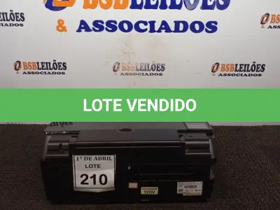 LOTE 210 - 01 IMPRESSORA EPSON TX410. (NO ESTADO) ATENÇÃO! FAZER A VISITAÇÃO ANTES DE ARREMATAR, NÃO SABEMOS SE FUNCIONA. LEILÃO NÃO TEM GARANTIA E NEM DEVOLUÇÃO, SUJEITO A POSSÍVEIS AVARIAS VISÍVEIS/OCULTAS E/OU AUSÊNCIA DE COMPONENTES.