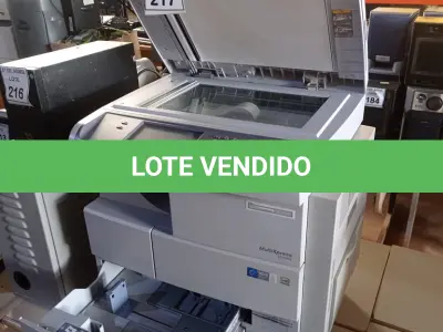 LOTE 217 - 01 IMPRESSORA SAMSUNG MULTIXPRESS 6555NX. (NO ESTADO) ATENÇÃO! FAZER A VISITAÇÃO ANTES DE ARREMATAR, NÃO SABEMOS SE FUNCIONA. LEILÃO NÃO TEM GARANTIA E NEM DEVOLUÇÃO, SUJEITO A POSSÍVEIS AVARIAS VISÍVEIS/OCULTAS E/OU AUSÊNCIA DE COMPONENTES.