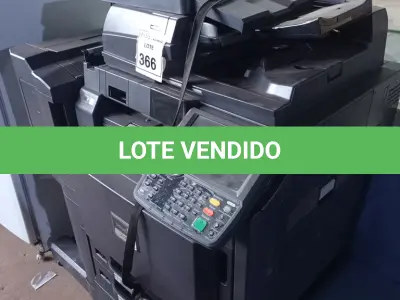 LOTE 366 - 01 IMPRESSORA KYOCERA 4501I. (NO ESTADO) ATENÇÃO! FAZER A VISITAÇÃO ANTES DE ARREMATAR, NÃO SABEMOS SE FUNCIONA. LEILÃO NÃO TEM GARANTIA E NEM DEVOLUÇÃO, SUJEITO A POSSÍVEIS AVARIAS VISÍVEIS/OCULTAS E/OU AUSÊNCIA DE COMPONENTES.