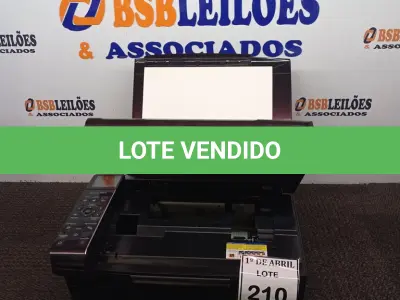 LOTE 210 - 01 IMPRESSORA EPSON TX410. (NO ESTADO) ATENÇÃO! FAZER A VISITAÇÃO ANTES DE ARREMATAR, NÃO SABEMOS SE FUNCIONA. LEILÃO NÃO TEM GARANTIA E NEM DEVOLUÇÃO, SUJEITO A POSSÍVEIS AVARIAS VISÍVEIS/OCULTAS E/OU AUSÊNCIA DE COMPONENTES.