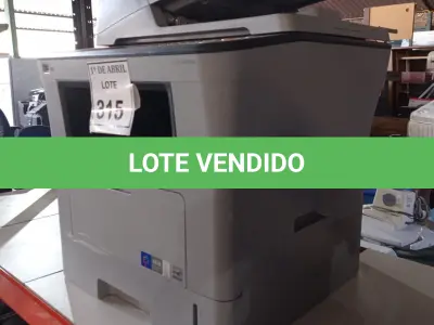 LOTE 315 - 01 IMPRESSORA SAMSUNG SCX5835NX. (NO ESTADO) ATENÇÃO! FAZER A VISITAÇÃO ANTES DE ARREMATAR, NÃO SABEMOS SE FUNCIONA. LEILÃO NÃO TEM GARANTIA E NEM DEVOLUÇÃO, SUJEITO A POSSÍVEIS AVARIAS VISÍVEIS/OCULTAS E/OU AUSÊNCIA DE COMPONENTES.