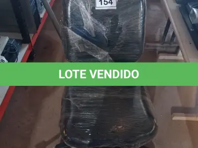 LOTE 154 - 01 CADEIRA GIRATÓRIA PARA ESCRITÓRIO. (NO ESTADO) ATENÇÃO! FAZER A VISITAÇÃO ANTES DE ARREMATAR, NÃO SABEMOS SE FUNCIONA. LEILÃO NÃO TEM GARANTIA E NEM DEVOLUÇÃO, SUJEITO A POSSÍVEIS AVARIAS VISÍVEIS/OCULTAS E/OU AUSÊNCIA DE COMPONENTES.