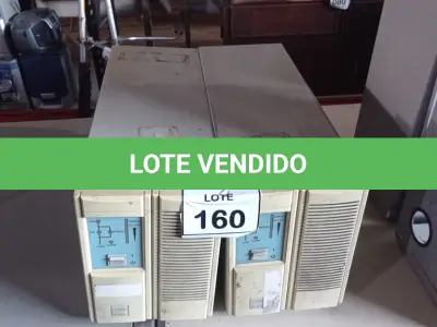 LOTE 160 - 02 NOBREAKS. (NO ESTADO) ATENÇÃO! FAZER A VISITAÇÃO ANTES DE ARREMATAR, NÃO SABEMOS SE FUNCIONA. LEILÃO NÃO TEM GARANTIA E NEM DEVOLUÇÃO, SUJEITO A POSSÍVEIS AVARIAS VISÍVEIS/OCULTAS E/OU AUSÊNCIA DE COMPONENTES.