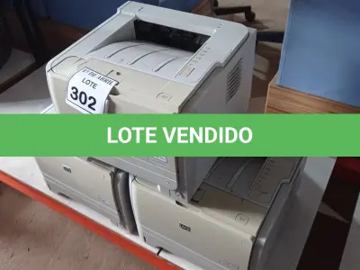 LOTE 302 - 03 IMPRESSORAS HP LASER JET P2055DN (NO ESTADO) ATENÇÃO! FAZER A VISITAÇÃO ANTES DE ARREMATAR, NÃO SABEMOS SE FUNCIONA. LEILÃO NÃO TEM GARANTIA E NEM DEVOLUÇÃO, SUJEITO A POSSÍVEIS AVARIAS VISÍVEIS/OCULTAS E/OU AUSÊNCIA DE COMPONENTES.