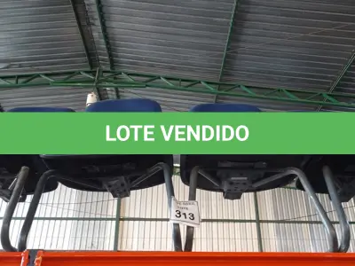 LOTE 313 - 04 CADEIRAS FIXAS PARA ESCRITÓRIO. (NO ESTADO) ATENÇÃO! FAZER A VISITAÇÃO ANTES DE ARREMATAR, NÃO SABEMOS SE FUNCIONA. LEILÃO NÃO TEM GARANTIA E NEM DEVOLUÇÃO, SUJEITO A POSSÍVEIS AVARIAS VISÍVEIS/OCULTAS E/OU AUSÊNCIA DE COMPONENTES.