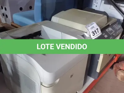 LOTE 317 - 01 IMPRESSORA HP P4015N E 01 IMPRESSORA BROTHER 8065DN. (NO ESTADO) ATENÇÃO! FAZER A VISITAÇÃO ANTES DE ARREMATAR, NÃO SABEMOS SE FUNCIONA. LEILÃO NÃO TEM GARANTIA E NEM DEVOLUÇÃO, SUJEITO A POSSÍVEIS AVARIAS VISÍVEIS/OCULTAS E/OU AUSÊNCIA DE COMPONENTES.