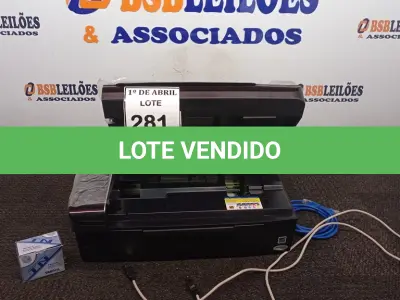 LOTE 281 - 01 IMPRESSORA EPSON TX410. (NO ESTADO) ATENÇÃO! FAZER A VISITAÇÃO ANTES DE ARREMATAR, NÃO SABEMOS SE FUNCIONA. LEILÃO NÃO TEM GARANTIA E NEM DEVOLUÇÃO, SUJEITO A POSSÍVEIS AVARIAS VISÍVEIS/OCULTAS E/OU AUSÊNCIA DE COMPONENTES.