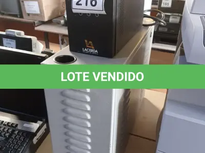 LOTE 216 - 01 BANCO PARA BATERIAS E 01 NOBREAK. (NO ESTADO) ATENÇÃO! FAZER A VISITAÇÃO ANTES DE ARREMATAR, NÃO SABEMOS SE FUNCIONA. LEILÃO NÃO TEM GARANTIA E NEM DEVOLUÇÃO, SUJEITO A POSSÍVEIS AVARIAS VISÍVEIS/OCULTAS E/OU AUSÊNCIA DE COMPONENTES.