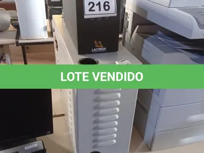 LOTE 216 - 01 BANCO PARA BATERIAS E 01 NOBREAK. (NO ESTADO) ATENÇÃO! FAZER A VISITAÇÃO ANTES DE ARREMATAR, NÃO SABEMOS SE FUNCIONA. LEILÃO NÃO TEM GARANTIA E NEM DEVOLUÇÃO, SUJEITO A POSSÍVEIS AVARIAS VISÍVEIS/OCULTAS E/OU AUSÊNCIA DE COMPONENTES.
