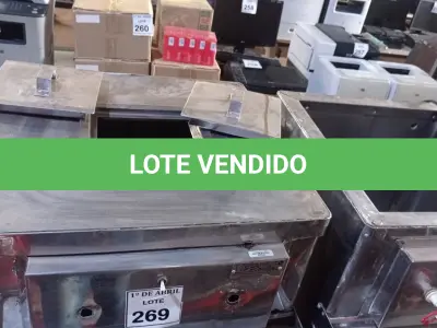 LOTE 269 - 01 SUQUEIRA EM INOX (NO ESTADO) ATENÇÃO! FAZER A VISITAÇÃO ANTES DE ARREMATAR, NÃO SABEMOS SE FUNCIONA. LEILÃO NÃO TEM GARANTIA E NEM DEVOLUÇÃO, SUJEITO A POSSÍVEIS AVARIAS VISÍVEIS/OCULTAS E/OU AUSÊNCIA DE COMPONENTES.